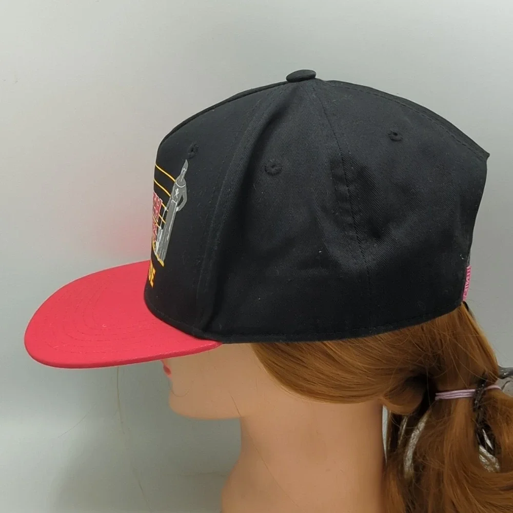 Mishka NYC x Death Adders Executioner MNWKA Snapback Hat Cap Black Red RARE